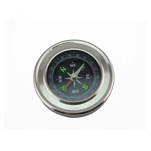 Yuvarlak Metal Kasa Dayanıklı Pusula 60mm ürün görseli 1