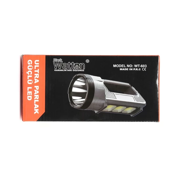 Güçlü Şarjlı Fener Masa Lambası  Wt-603 - Resim 6