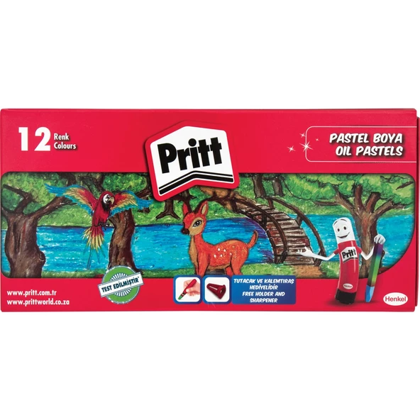 Pritt 12 Li Pastell ürün görseli 1