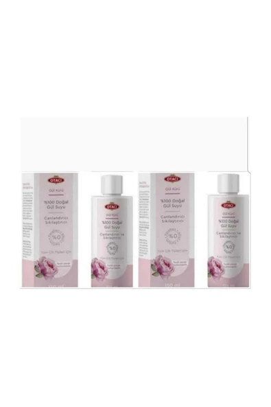 Otacı Doğal Gül Suyu 150 ml 2 Adet ürün görseli 1
