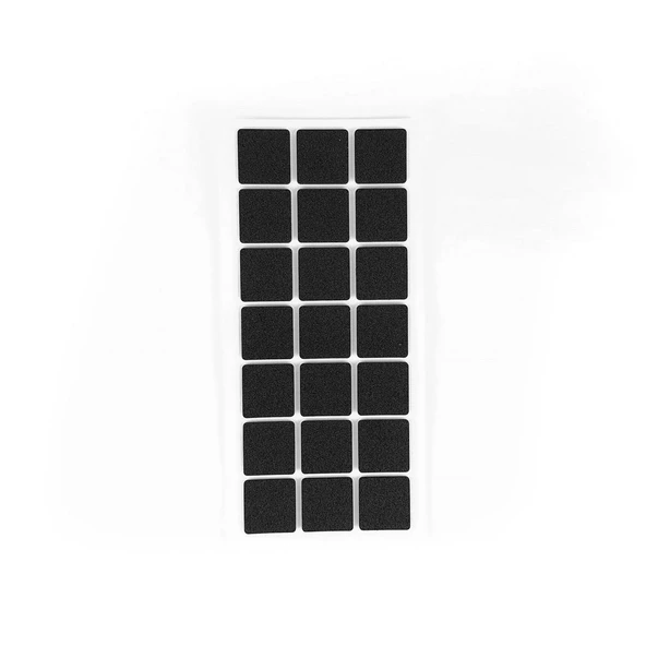 Furndiy Kendinden Yapışkanlı Kare Kaydırmaz 30 mm x 30 mm Siyah 21 Parça ürün görseli 1