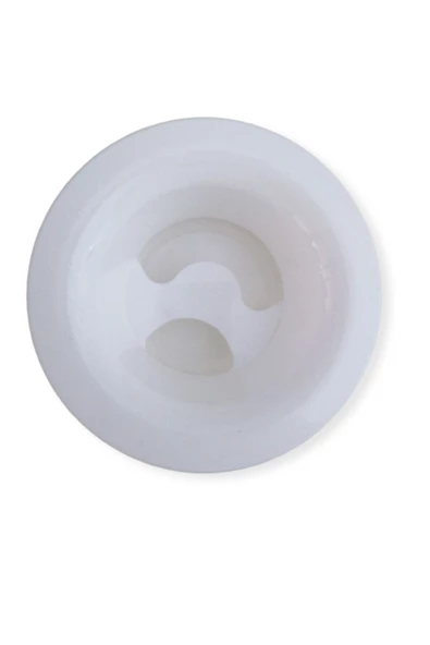 SEMSA Beyaz Plastik Manikür Tası - Resim 3