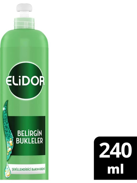 Elidor 7/24 Saç Kremi 240 Ml Belirgin Bukleler Yeşil Günboyu Mükemmel Bukleler ürün görseli 1