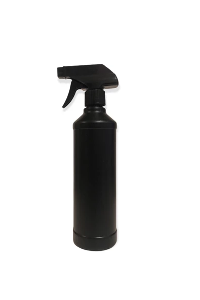 Smax 500ml Tetikli Sprey Şişesi, Çiçek Sulama Spreyi Boş Şişe Siyah Düz Uzun ürün görseli 1