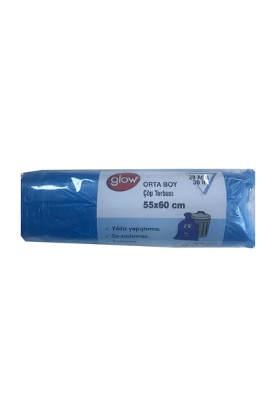 Smax Orta Boy Çöp Torbası 55x60 Cm 1 Rulo ürün görseli 1