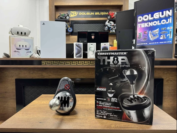 Thrustmaster TH8A PS/XBOX/PC Vites Kolu Kutulu (İKİNCİ EL) ürün görseli 1