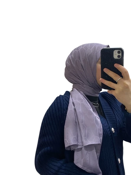 JAKARLI DİLİM DESENLİ ŞAL 1044 - Resim 6