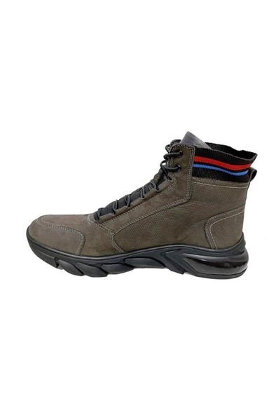 Marcomen 16167 Hakiki Deri Casual Erkek Bot - Resim 5