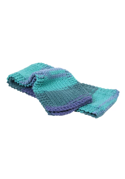 Mora Knit Atkı El Örgüsü Jumbo Kalın İpli Unisex Atkı ürün görseli 1