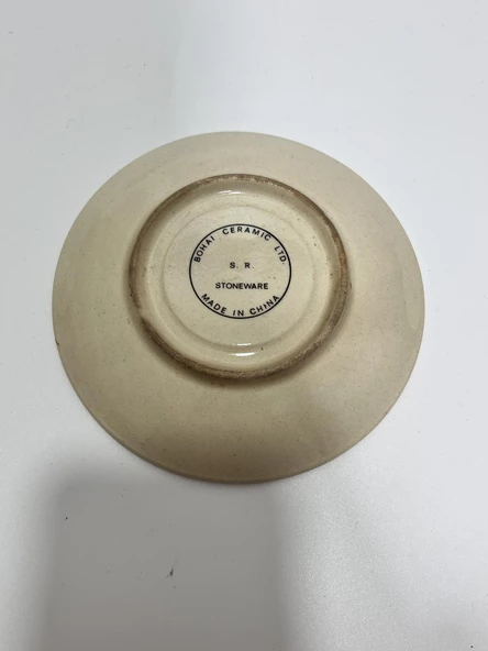 Seramik 6'lı Kahve Fincan Tabağı (Model 2) - Resim 9