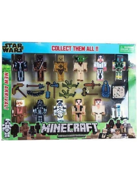 Oyuncak Minecraft 23 Parça Aksesuarlı Star Wars ürün görseli 1