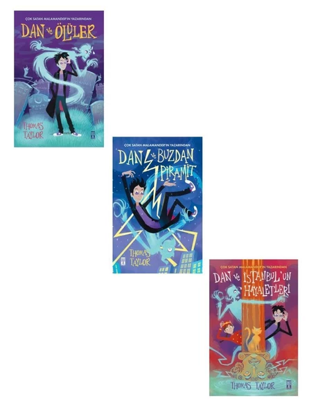 Thomas Taylor Dan Seti 3 Kitap (Dan ve İstanbul'un Hayaletleri + Dan ve Buzdan Piramit + Dan ve Ölüler) ürün görseli 1