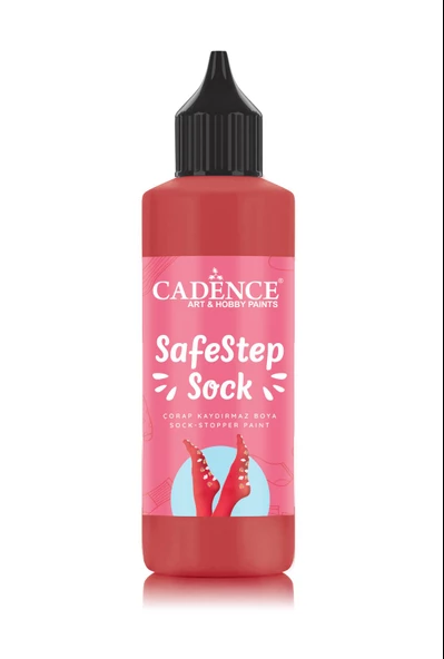 ÇORAP KAYDIRMAZ BOYA SS-02 KIRMIZI 90ML ürün görseli 1