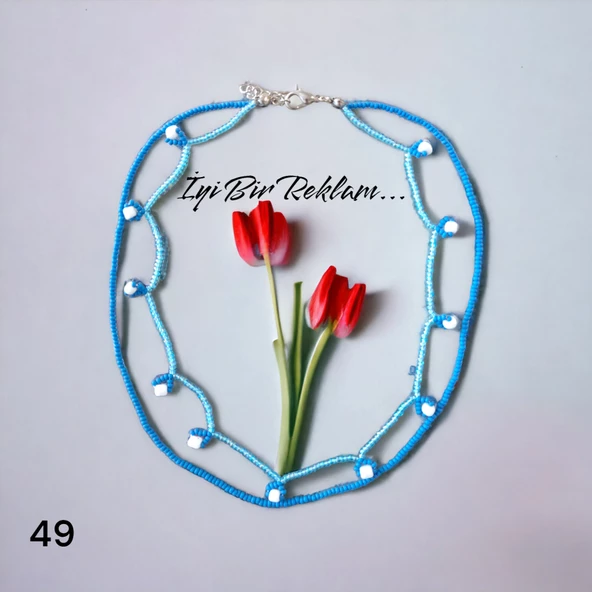 Kum Boncuk Kolye - Resim 2