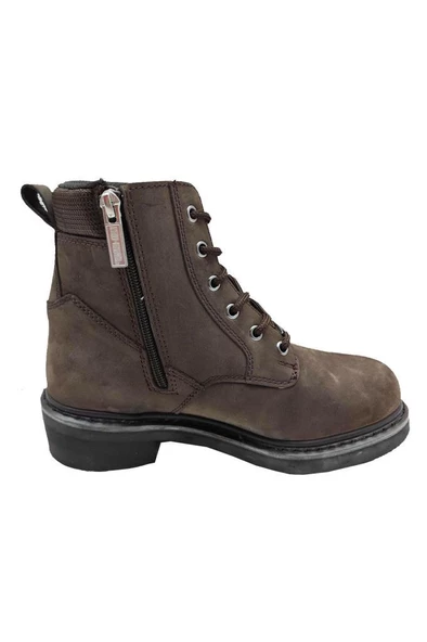 Harley Davidson Jim Hakiki Deri Unisex Bot - Resim 6