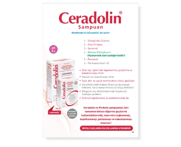 Dermadolin Ceradolin Şampuan 300 ML - Resim 2
