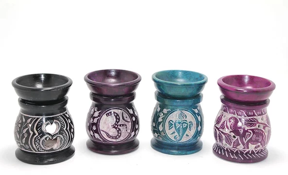 Obsidian Taşı Buhurdanlık Ksk2227 ürün görseli 1