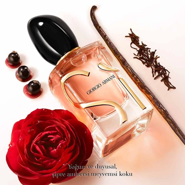 Giorgio Armani Si EDP Intense Refillable 100 ML - Resim 2