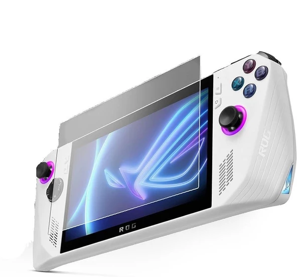 Asus Rog Ally Z1 Oyun Konsolu Ekran Koruyucu Parmak İzi Bırakmayan MAT 9H Nano 7'' Tam Uyumlu ürün görseli 1