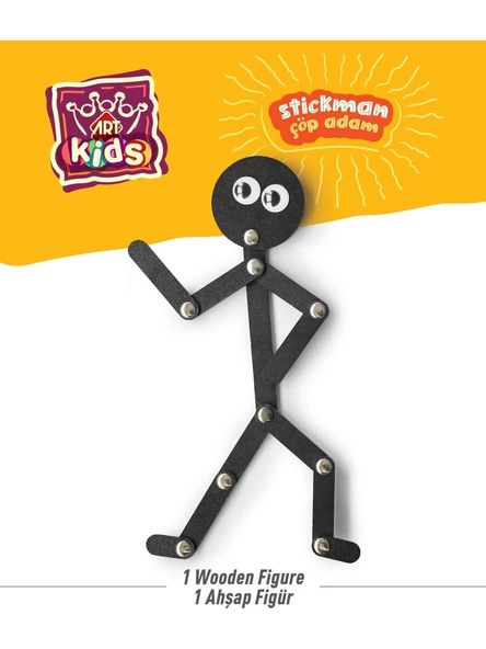 Art Kids Çöp Adam Kutu Oyunu - Resim 2