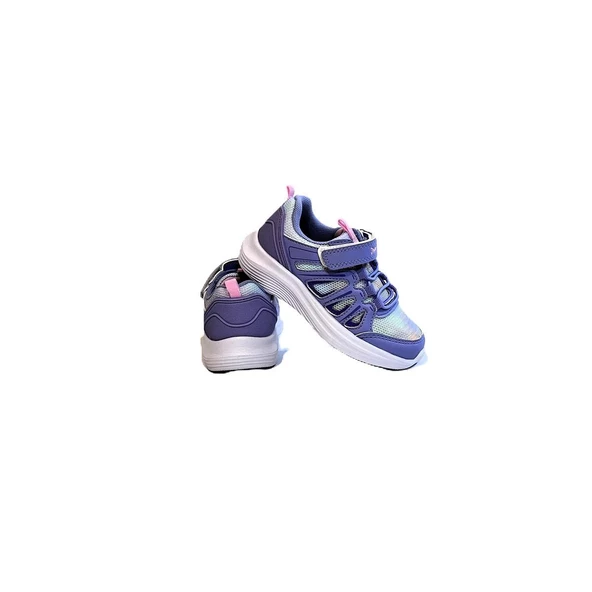 Jump 29183 Lila Fuspetli Cırtlı Çok Hafif Kız Çocuk Bebe Spor Ayakkabı ürün görseli 1