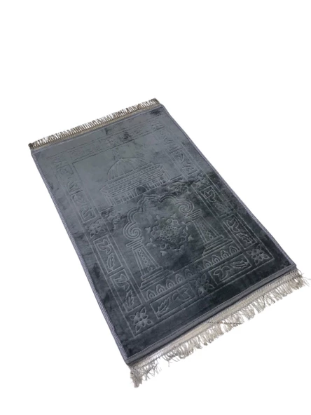 Royam Lüx Kalın Yumuşak Kaymaz Taban Peluş Seccade 80 X 120 ürün görseli 1