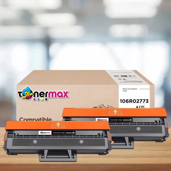 Xerox 106R02773 Muadil Toneri 2'li Paket / Phaser 3020 / 3025 ürün görseli 1