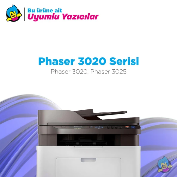 Xerox Workcentre 3025 Muadil Toner 2'li Paket ürün görseli 1