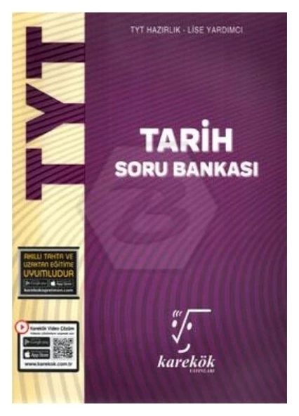 TYT Tarih Soru Bankası Karekök Yayınları ürün görseli 1
