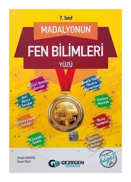 7. Sınıf Fen Bilimleri Madalyonun Yüzü Gezegen Yayınları ürün görseli 1