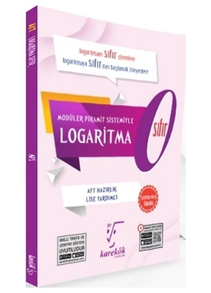Karekök Yayınları Logaritma Sıfır ürün görseli 1