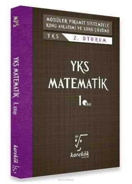 YKS 2. Oturum Matematik 1. Kitap Karekök Yayınları ürün görseli 1