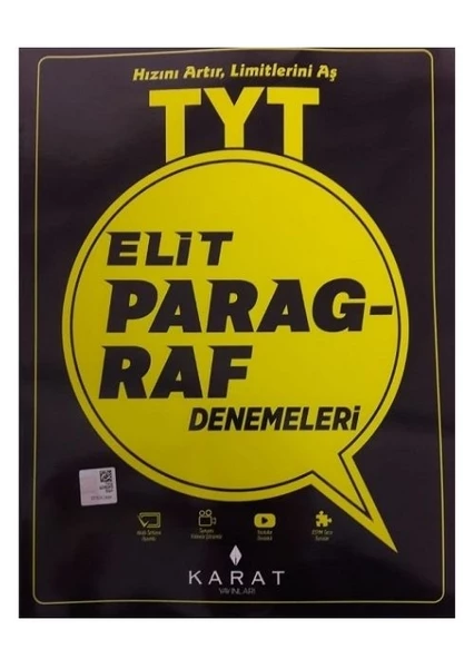 Karat TYT Elit Paragraf Denemeleri Karat Yayınları ürün görseli 1