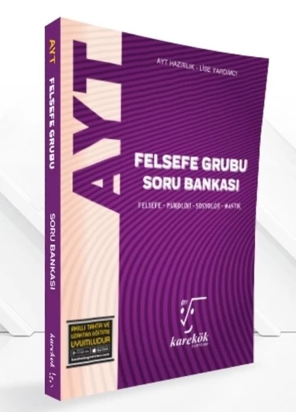 AYT Felsefe Grubu Soru Bankası Karekök Yayınları ürün görseli 1