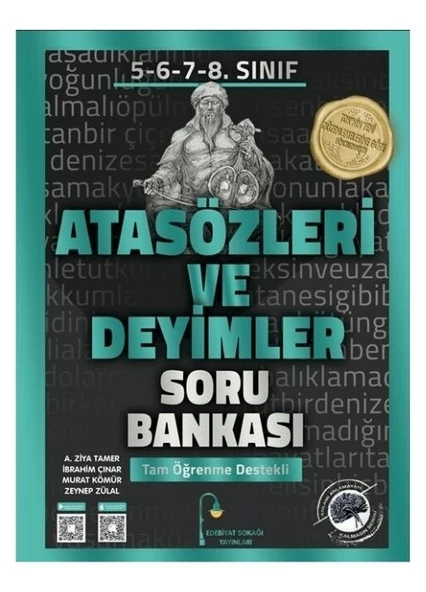 Edebiyat Sokağı 8. Sınıf Atasözleri ve Deyimler Soru Bankası ürün görseli 1