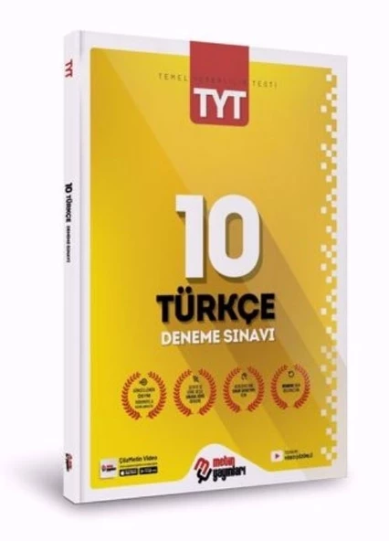 TYT Türkçe 10 Deneme Metin Yayınları ürün görseli 1