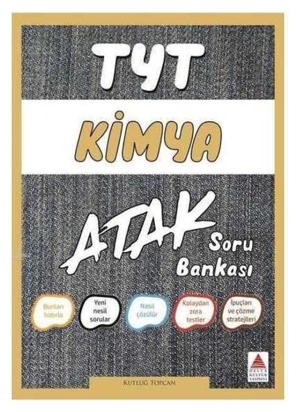 TYT Kimya Atak Soru Bankası Delta Kültür Yayınları ürün görseli 1