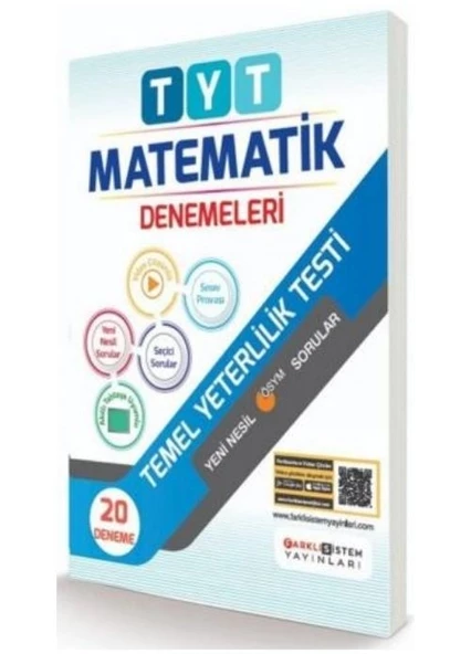 TYT Matematik 20 Deneme Farklı Sistem Yayınları ürün görseli 1