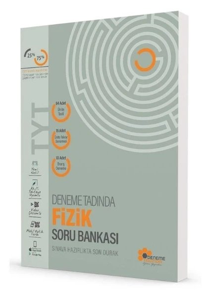 TYT Fizik Soru Bankası Deneme Tadında Yayınları ürün görseli 1