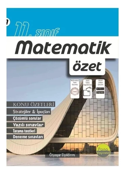 11. Sınıf Matematik Özet Pano Yayınları ürün görseli 1