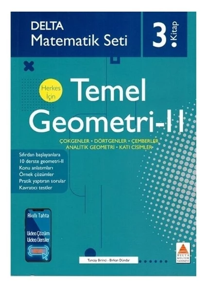 Temel Geometri 2 Delta Kültür Yayınları ürün görseli 1
