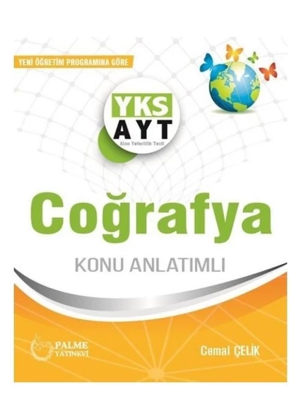 AYT Coğrafya Konu Anlatımlı Kitap Palme Yayınevi ürün görseli 1