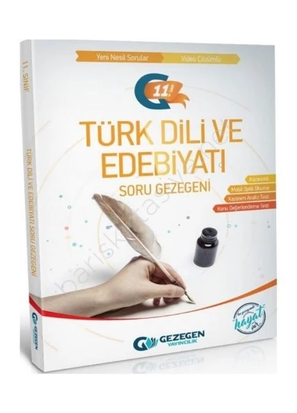 11. Sınıf Türk Dili ve Edebiyatı Soru Gezegeni Gezegen Yayınları ürün görseli 1