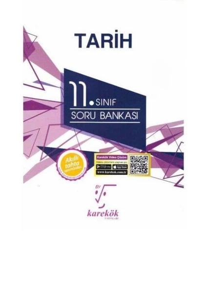 11.Sınıf Tarih Soru Bankası Karekök Yayınları ürün görseli 1