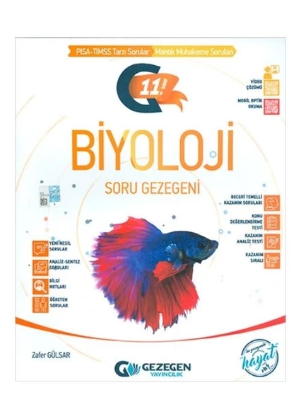 11. Sınıf Biyoloji Soru Gezegeni Gezegen Yayıncılık ürün görseli 1