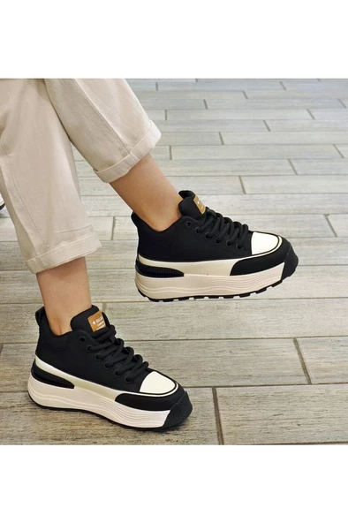 Guja 24K301-1 Kadın Sneaker Ayakkabı Siyah 36-40 ürün görseli 1