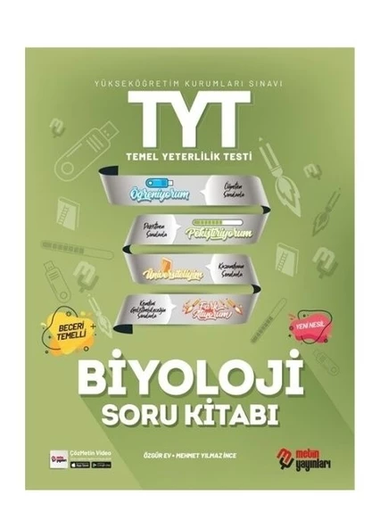 TYT Biyoloji Soru Kitabı Metin Yayınları ürün görseli 1
