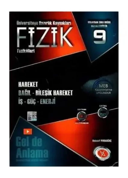 Fizik Fasikülleri 9 Karaağaç Yayınları ürün görseli 1