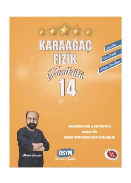 Fizik Fasikülleri 14 Karaağaç Yayınları ürün görseli 1