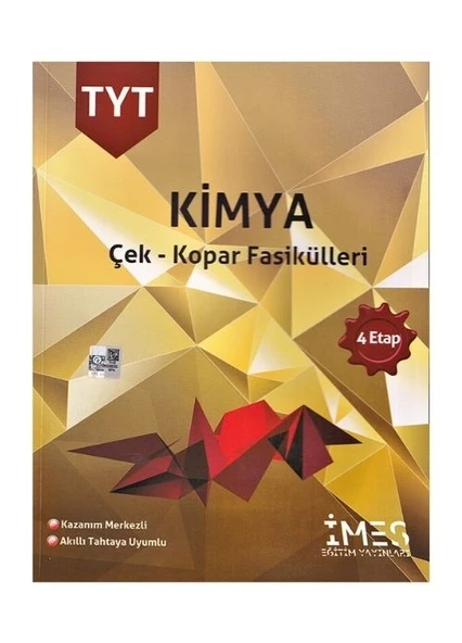 TYT Kimya Çek Kopar Fasikülleri İMES Eğitim Yayınları ürün görseli 1